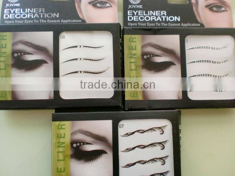 Sexy Temporary Eye Tattoo Eyelid Transfer Eyeliner Shadow Sticker