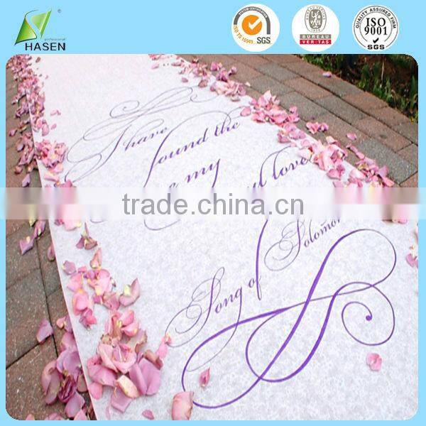 Disposable White Wedding Hall Carpet Runner