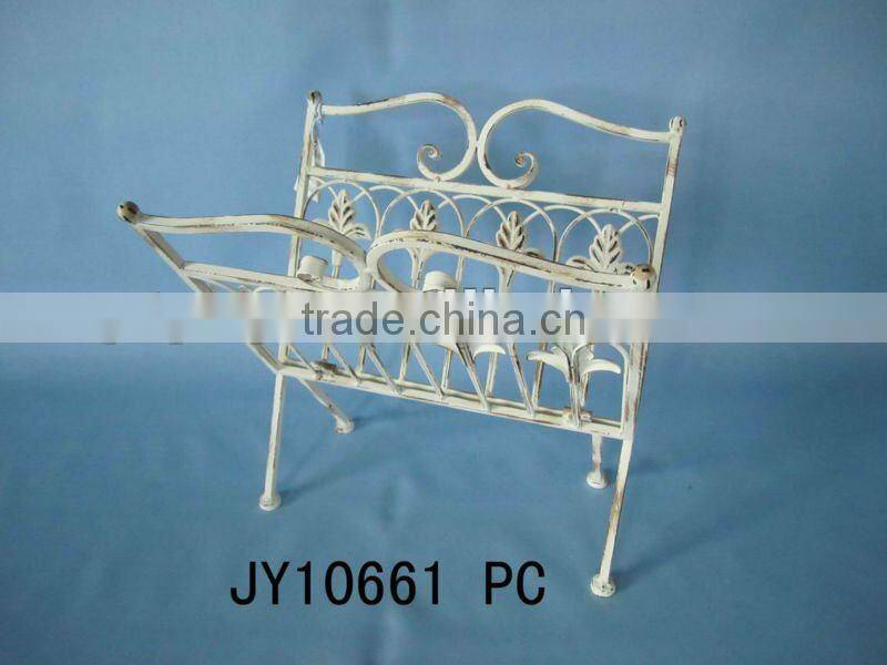 Decorative Metal Newspaper Holder