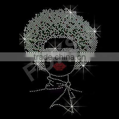 Marilyn Monroe hot fix rhinestone motifs