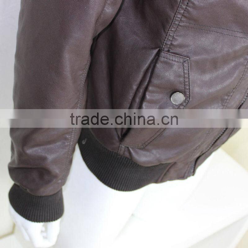 Italian PU Leather Motorcycle Jackets
