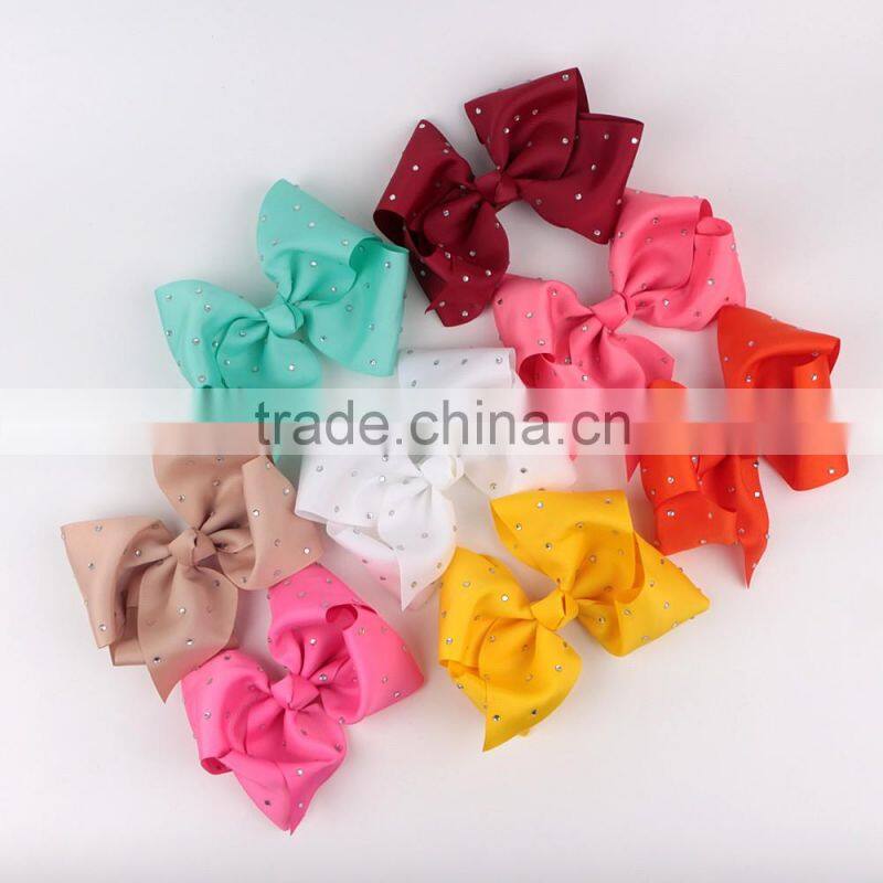 wholesale boutique kids bow clips for hair