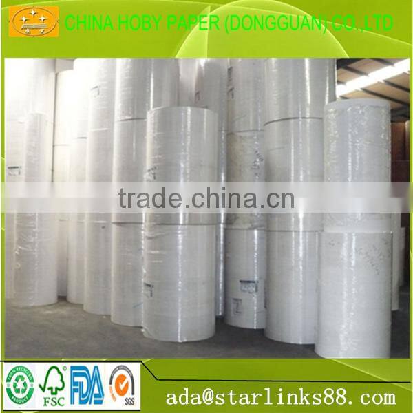 best price for offset paper/woodfree paper/printing paper in roll per ton