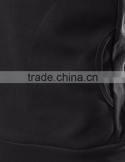 Wholesale Fashion Angel Cola Men's Sleeveless Hoodie Zip Up Cotton Vest