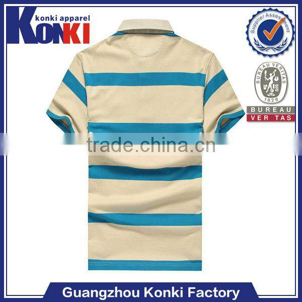 hot selling men designer dri fit striped short sleeve polo t shirts