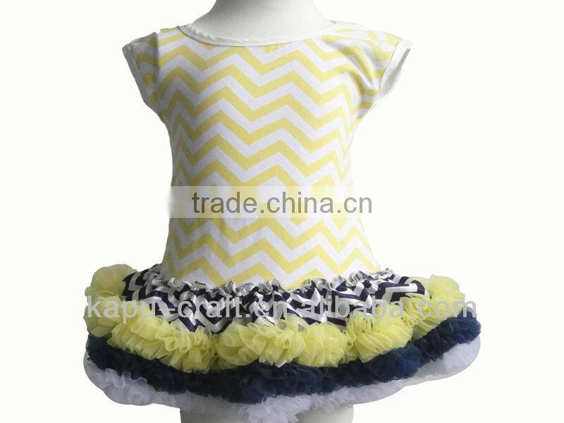 Latest Design Summer Cotton kid ball gown dresses