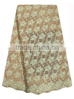Nigerian Customized Factory Sale Swiss Volie Lace Fabric SL0427