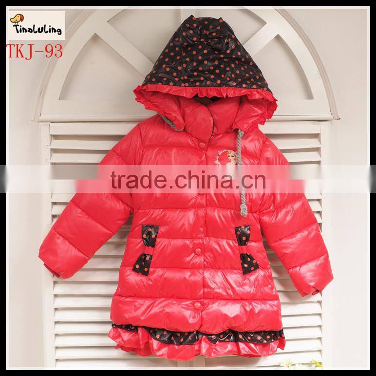 children winter coat fleece hoodies winter coat 2015 OEM