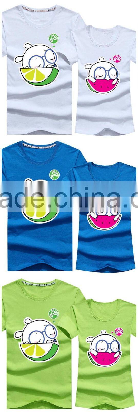 Wholesale Cute Design Printing Couple T-Shirt