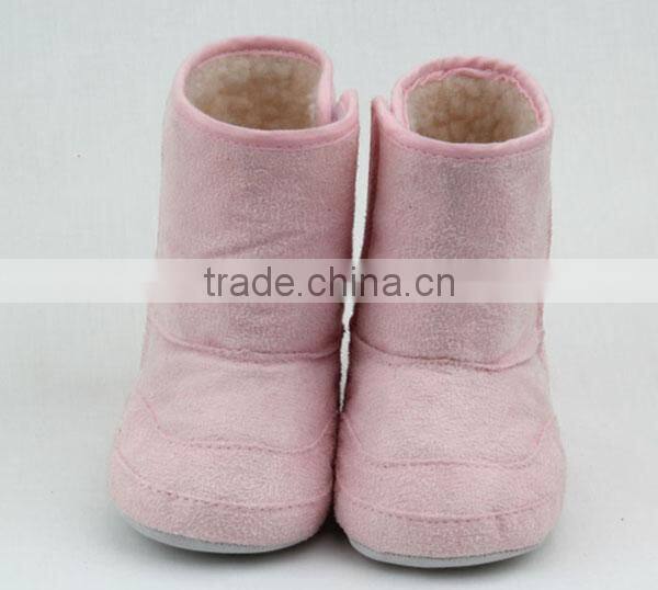 Fashion handmade fancy baby leather boots
