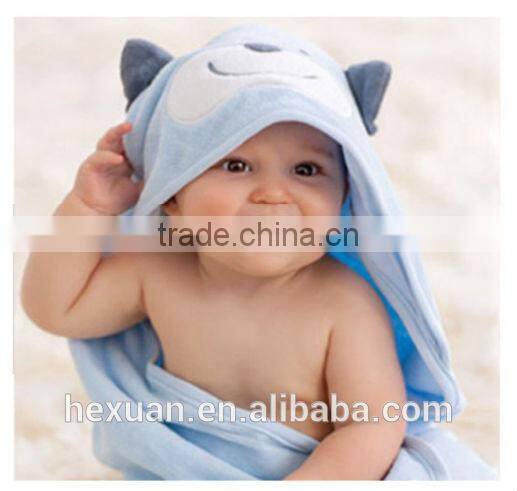 Animal shape baby hooded bathrobe / baby bathrobe / baby bath towel / baby blankets