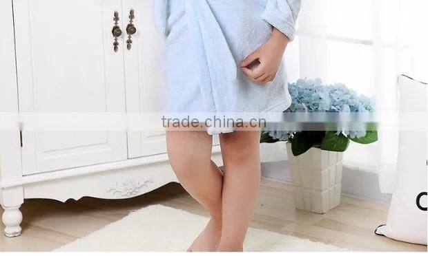 shaoxing cheap cotton bathrobe for child