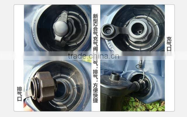 INTEX Blue Flocking Air Bed Trumpet