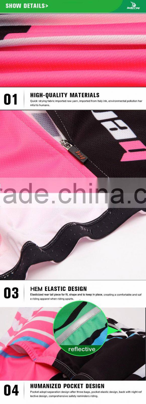 BEROY best road racing bicycles apparel,latest popular cycling gear short sleeve for women