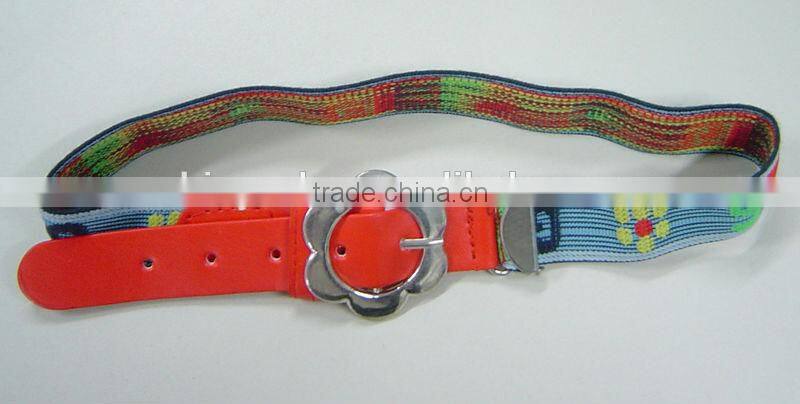 PU leather elastic adjustable colorful adult's Suspenders