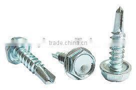 Made in Taiwan Steel Stainless Steel Copper TRIM OVAL HEAD PHIL WITH SPECIAL WASHERSELF DRILLING SCREW