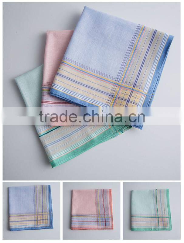 Men and Ladies high quality custom printed 100% cotton handkerchief
