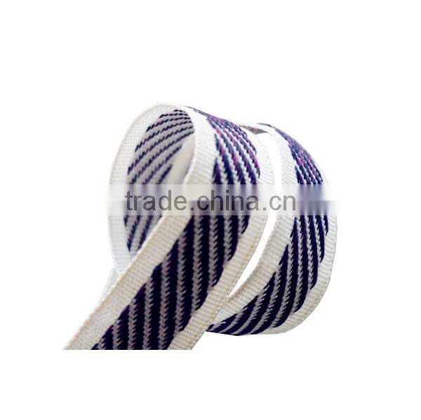 Polypropylene herringbone twill binding webbing