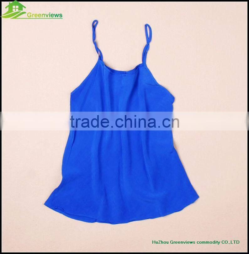 Lady Silk Women Sleeveless Lace Out Vest Casual Party Slim Peplum sleeveless Tank Tops GVGX0004