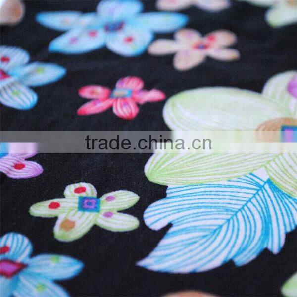 Sketch flower doodle pattern leggings ladies printed leggings