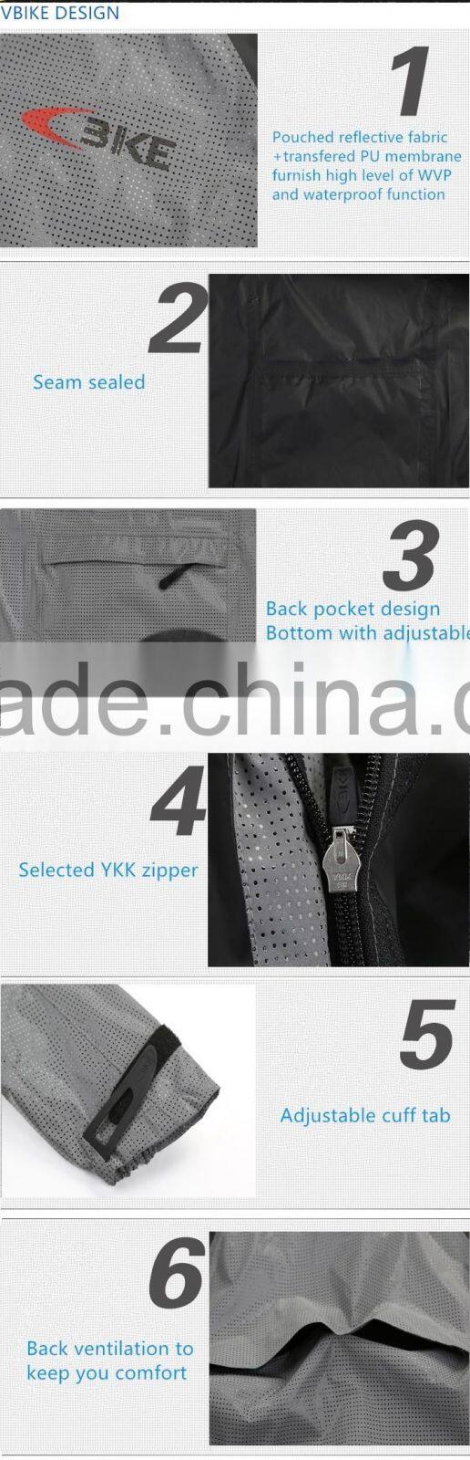 Women's Reflective waterproof NIGHT VISION 360 Cycling Jacket