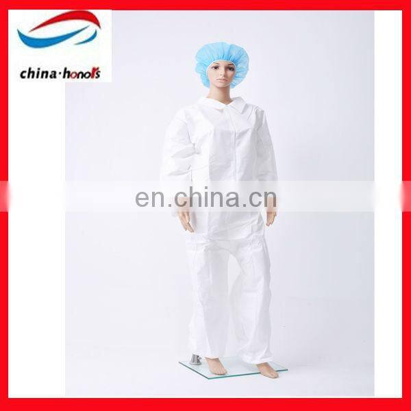 white disposable coveralls/disposable camouflage coverall/disposable polypropylene coveralls