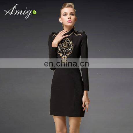 stretch knit women dress costume crochet dress
