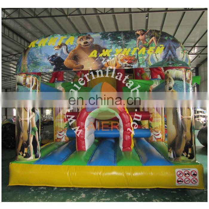 New Deisgn colorful forest Inflatable Climbing Game