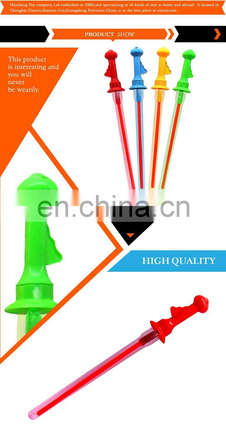 shantou toy lovely western sword modelling big bubble wand for sale