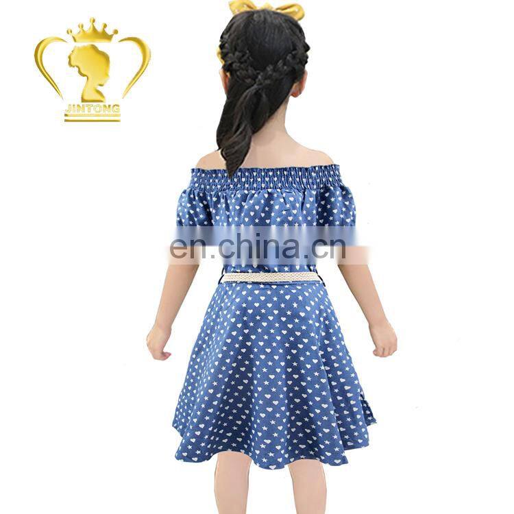 Professional OEM/ODM Manufacturer ready made kids party girl dress