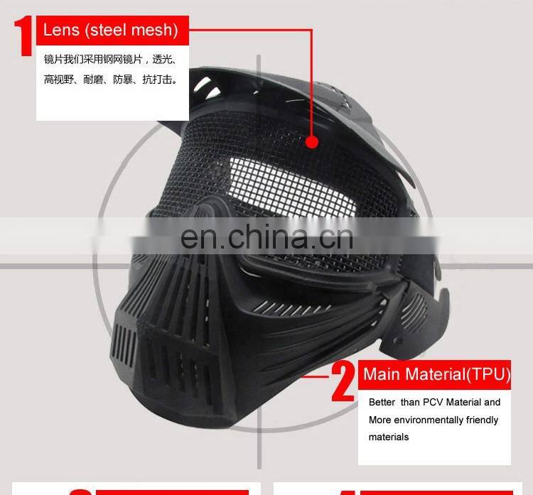 Live CS combat training mask Paintball Airsoft combat anti-riot Transformers mask