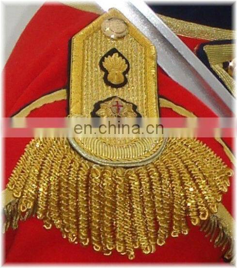 Uniform Epaulets, Fringed Military Epaulet, Shoulder Boards, Rank Insignia, Shoulder Pads, Imperial Epaulettes