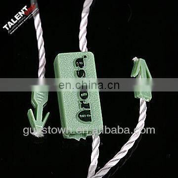 custom plastic name tag string for garment