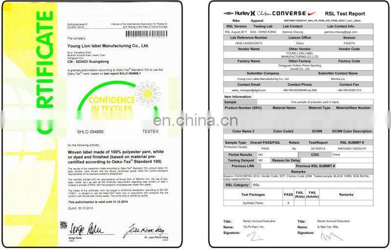 garment cloth fabric damask woven labels