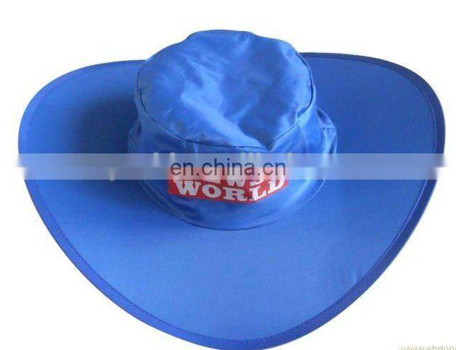 custom logo printing Cowboy foldable hat