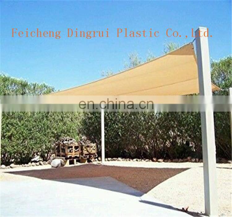 High Quality HDPE Sun Shade Sail for Car Parking /Pool Covering