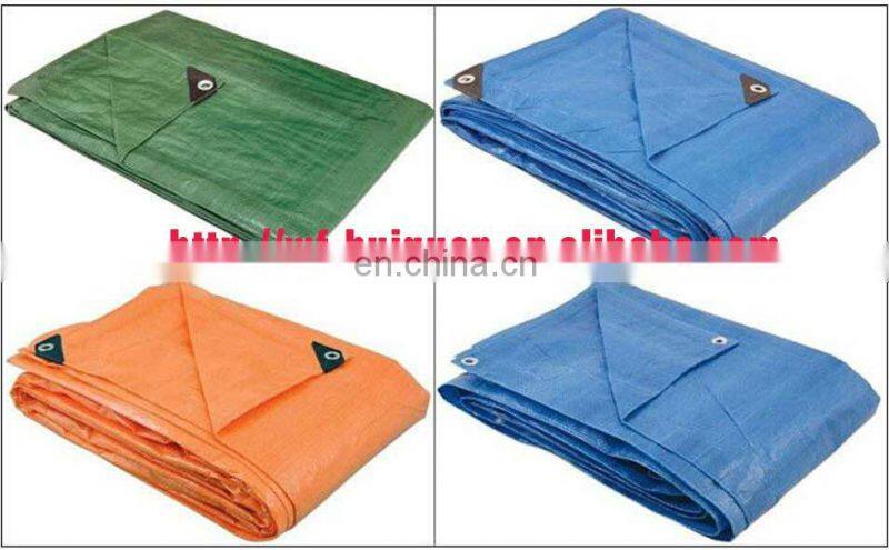 heavy duty coated fabric sheet with Aluminum eyelets