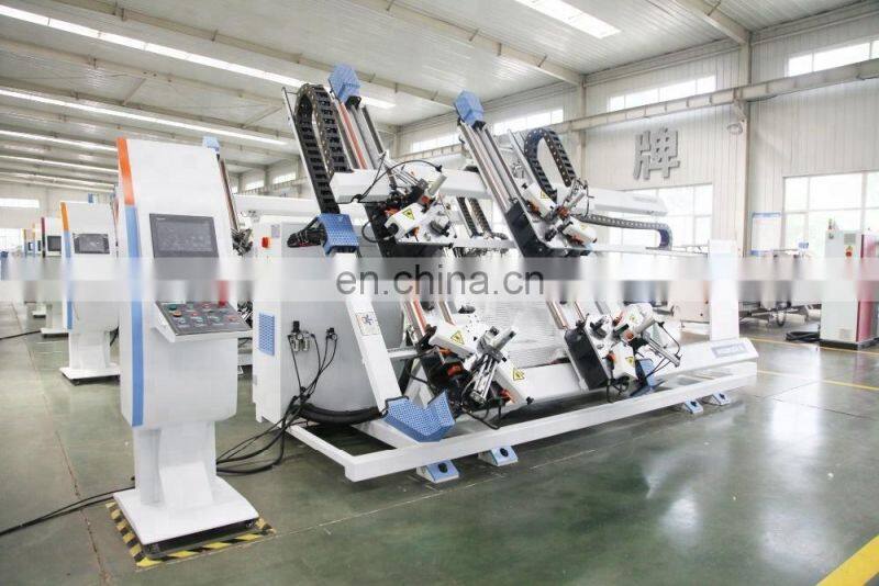 Aluminum Four Corner Automatic Crimping Machine Parker Machinery
