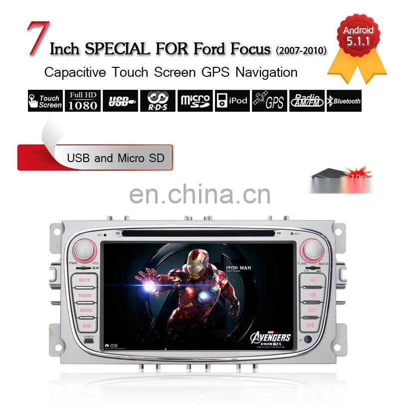 7 Inch Android capacitive car Radio GPS Navigation for Mondeo