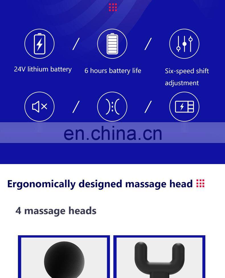 Factory Direct Supply High Quality Body Massage Deep Muscle Massage Gun