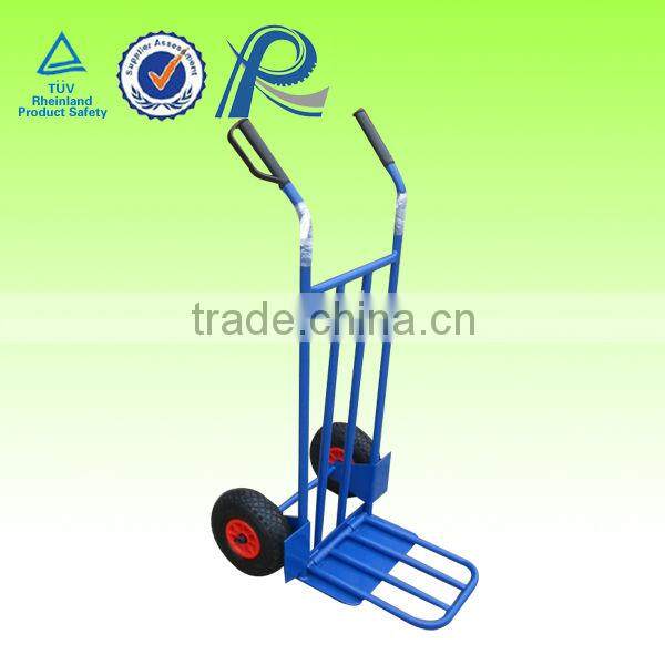 high quality specification standard high quality convenient Multi-function solid wheel hand trolley ht1118 load120kg