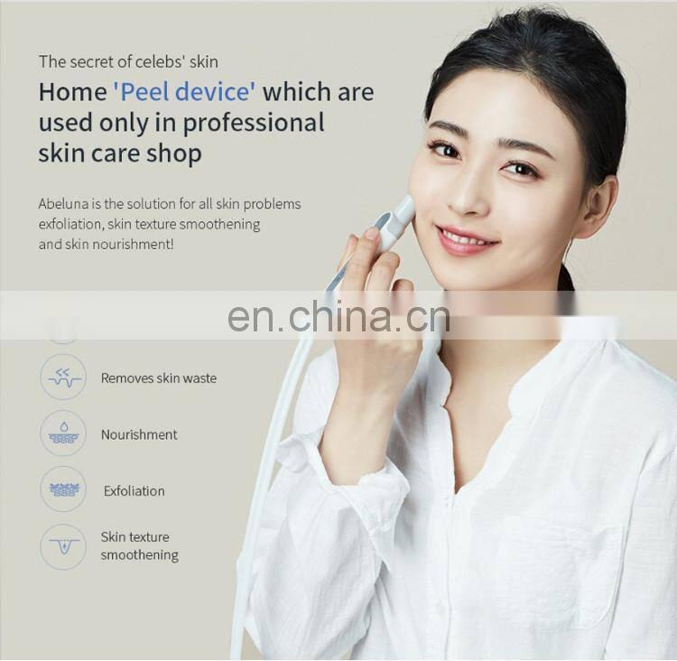 Portable 2 Handles facial beauty equipment mini hydra dermabrasion machine and oxygen sprayer