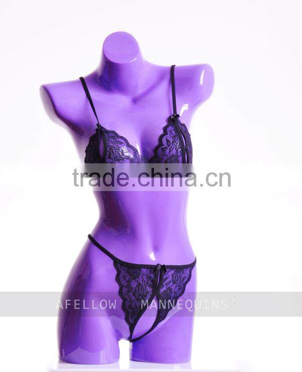 garments display half-length female mannequin on sale