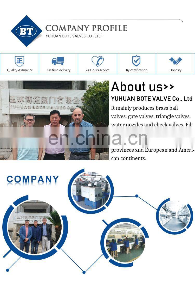 BT3004 1/2 inch angle ball valve with top quality and low price