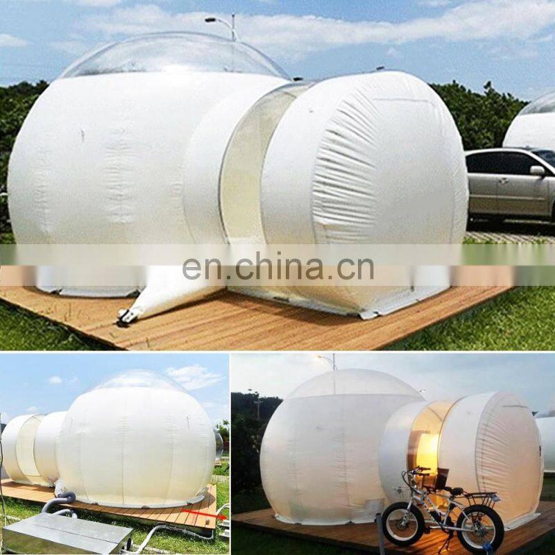 Clear Transparent Inflatable Dome Tent, Inflatable Bubble Tent for sale