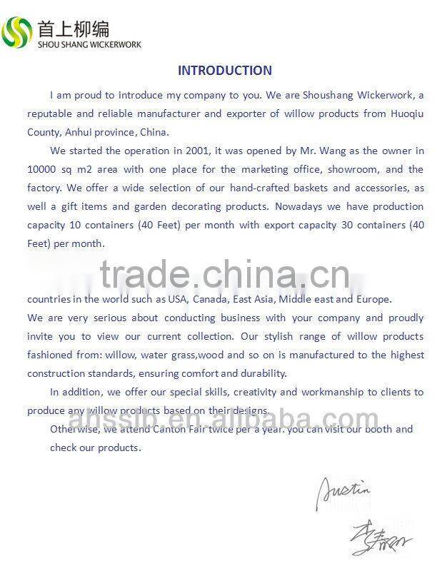 oral willow fruit basket