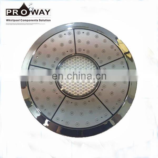 Foot Controlled Pop Up Bounce Zinc Alloy Round Bathroom Shower Drain