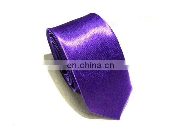 Silk Ties for Men Solid Celebrity Slim Neck Skinny Tie