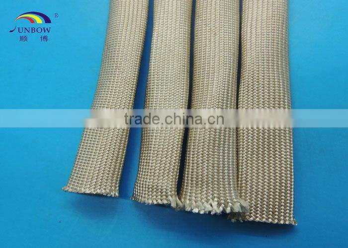 High Temperature Resistant Flexible Flame Retardant E-glass Uncoated Fiberglass Sleeving