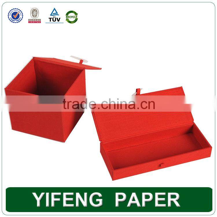 supply red small gift box,wedding box,food box